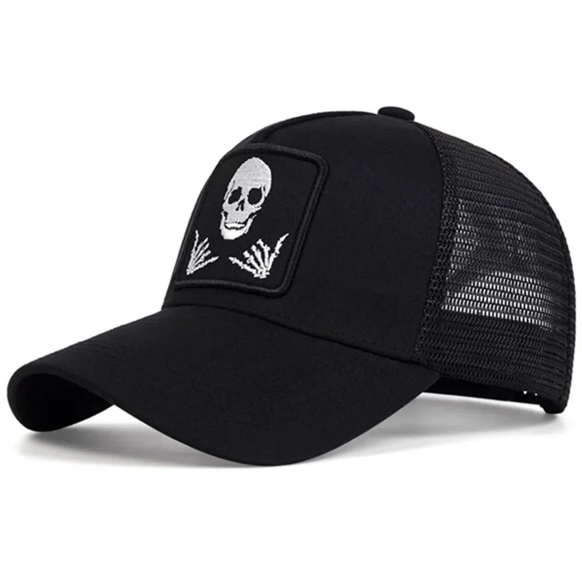 Unisex Personality Embroidery Baseball Net Caps Spring Summer