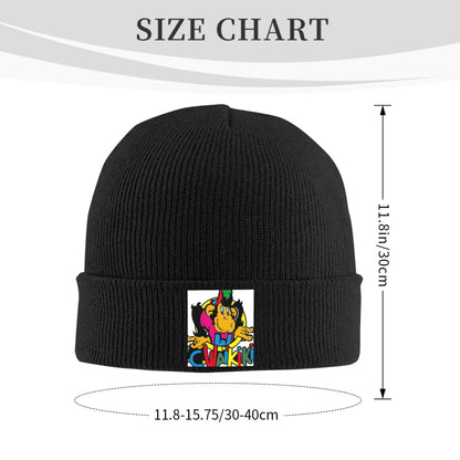 Monkey Lc Waikiki Singe Warm Knitted Cap Winter Knit Bonnet Hat