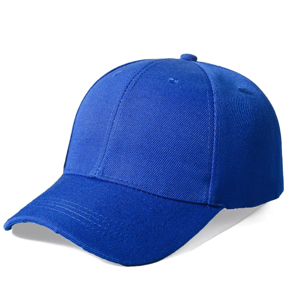 Classic Plain Baseball Cap for Men and Women