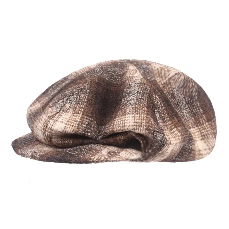 Women Cotton Octagonal Hats Cloud Shape Spring Autumn
