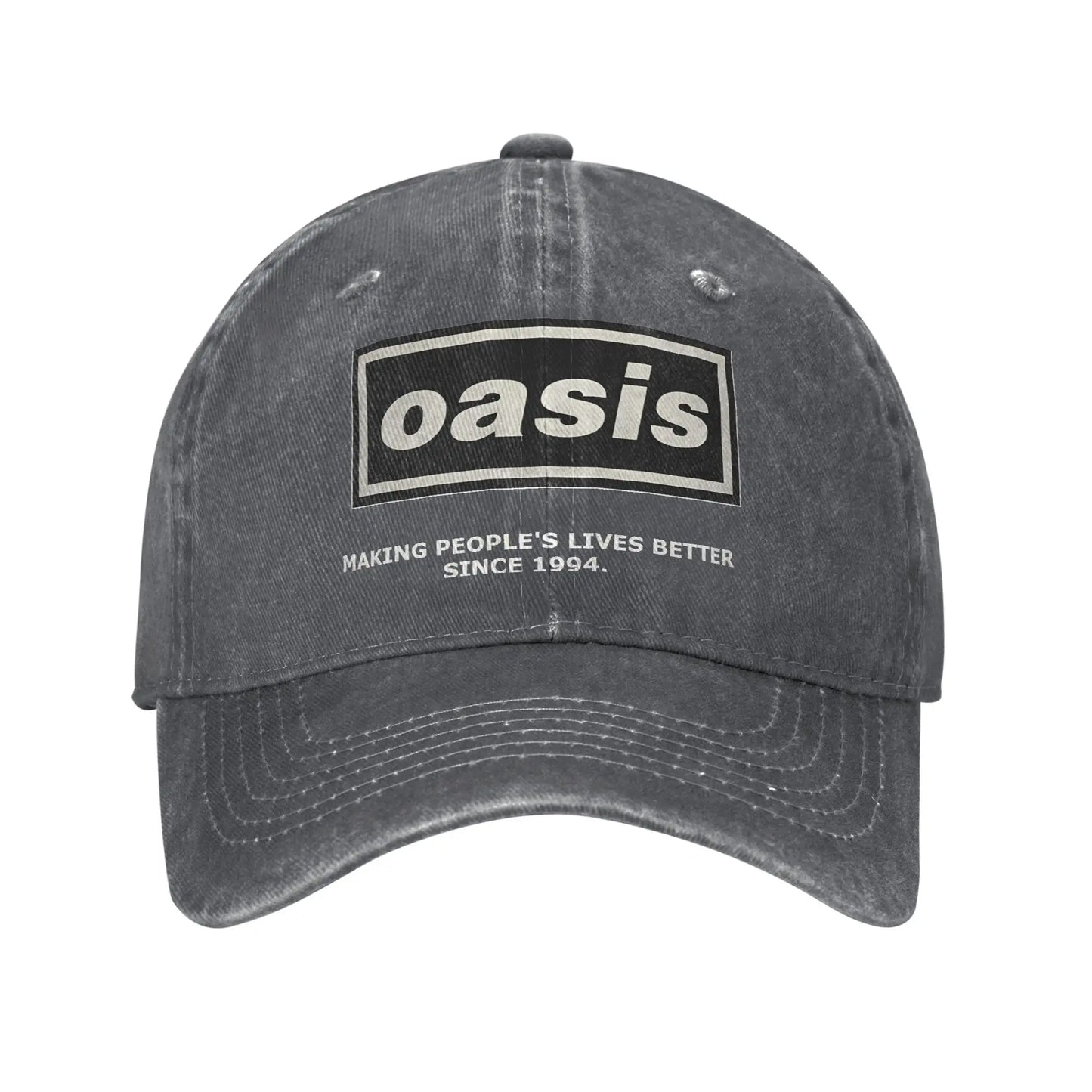 Oasi Band Logo Casual Baseball Cap