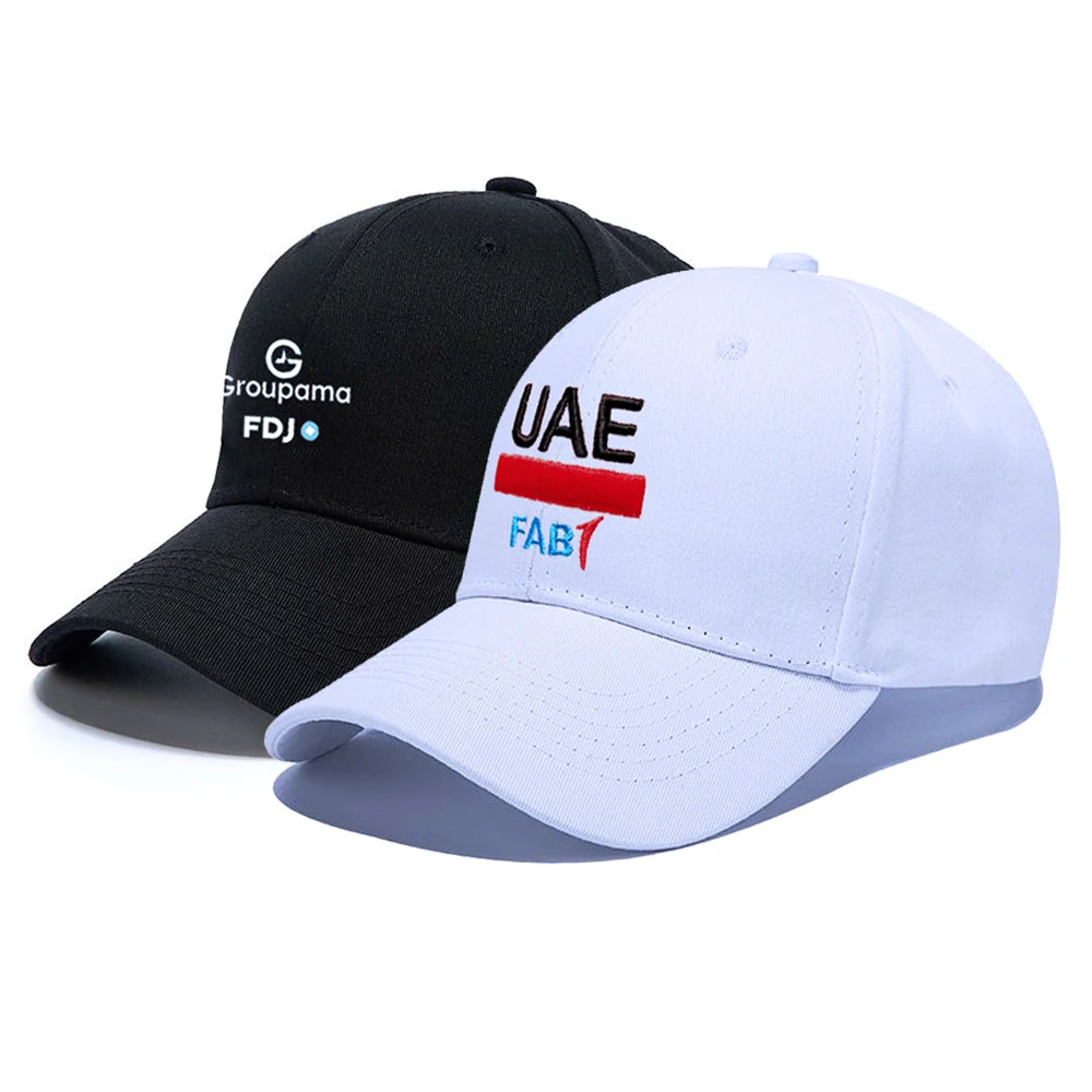 Classic Bicycle Caps Embroidery Bike Baseball Racing Sporting Hat