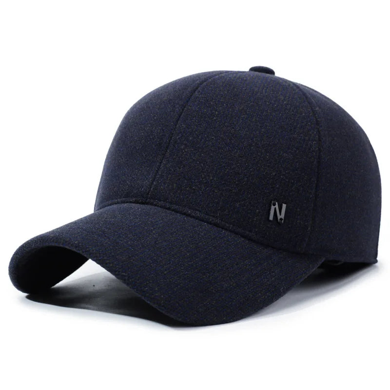 Outdoor Thick & Warm Adjustable Earmuffs Baseball Cap