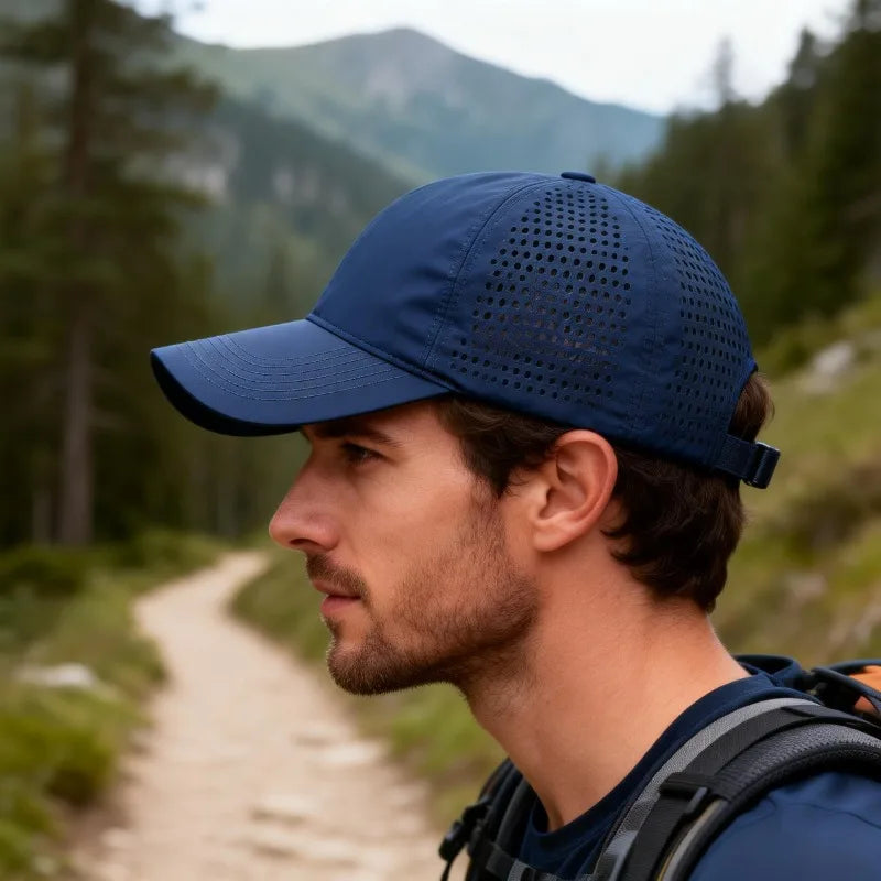 Quick Dry Breathable Hiking Caps Lightweight Baseball Cap