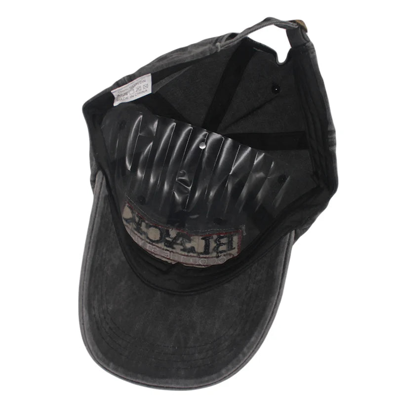 Adult Cowboy Men Baseball Cap Letter Adjustable Hat For Women Summer