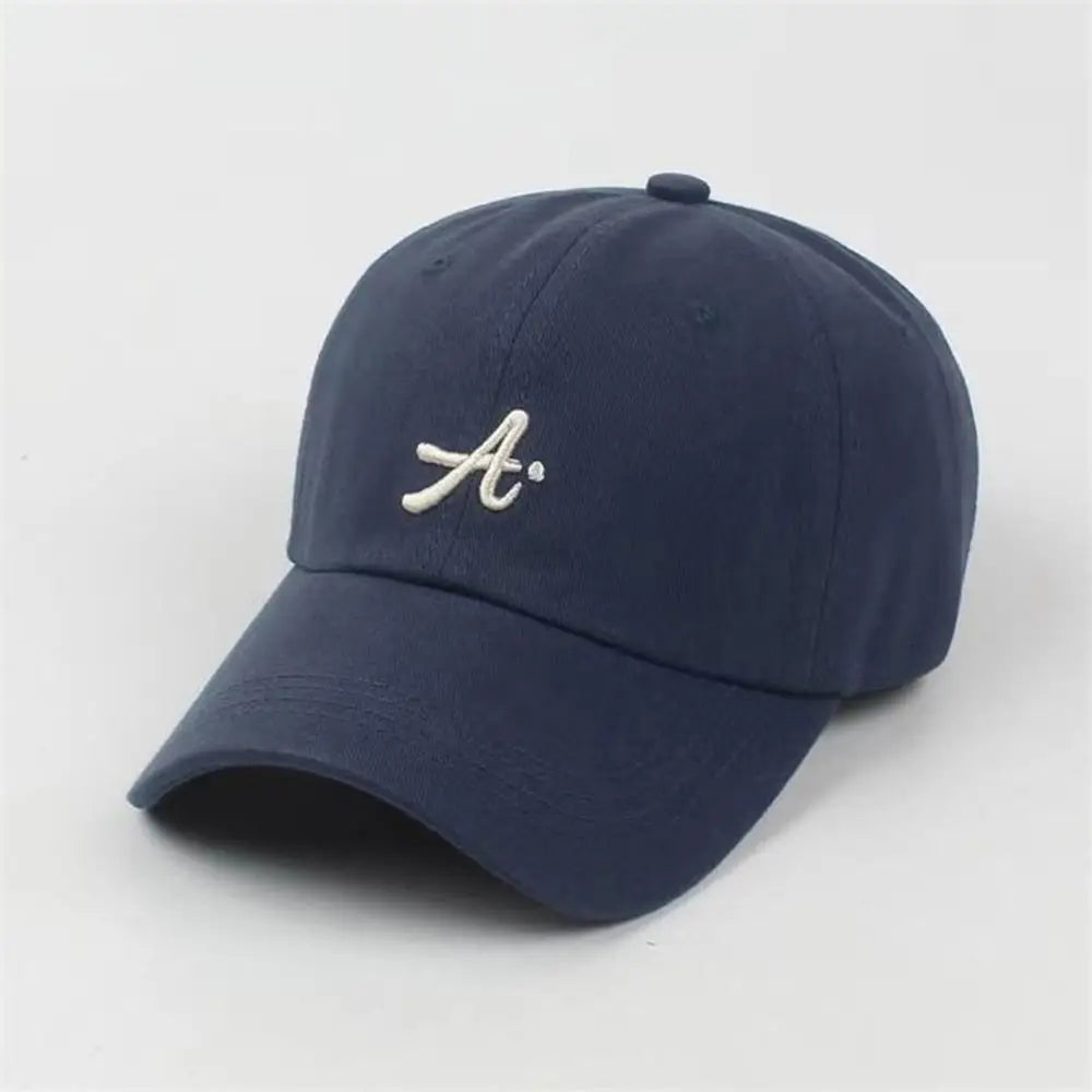 Retro Embroidered Embroidery Baseball Cap Spotted Cat Peaked Cap