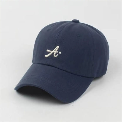 Retro Embroidered Embroidery Baseball Cap Spotted Cat Peaked Cap