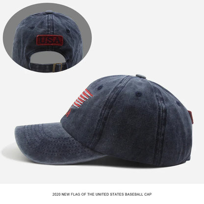 Fashionable American Flag Pattern Curved Brim Baseball Cap