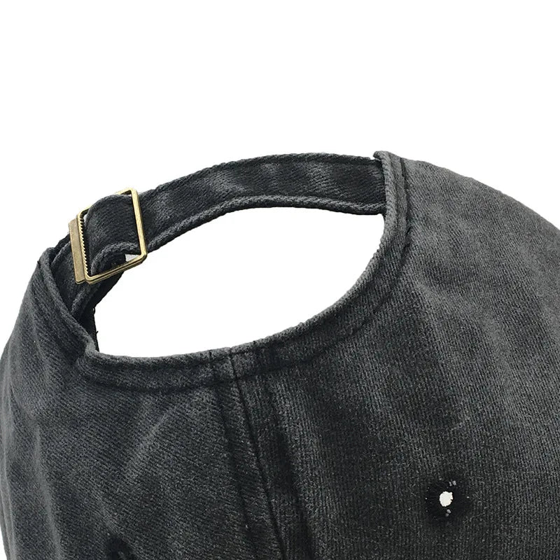 Summer Autumn Future Embroidery Ghost Hip Hop Sunshade Baseball Cap