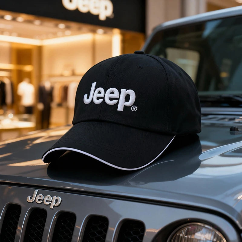 Jeep Car Logo Hat Adjustable Baseball Cap Spring Summer