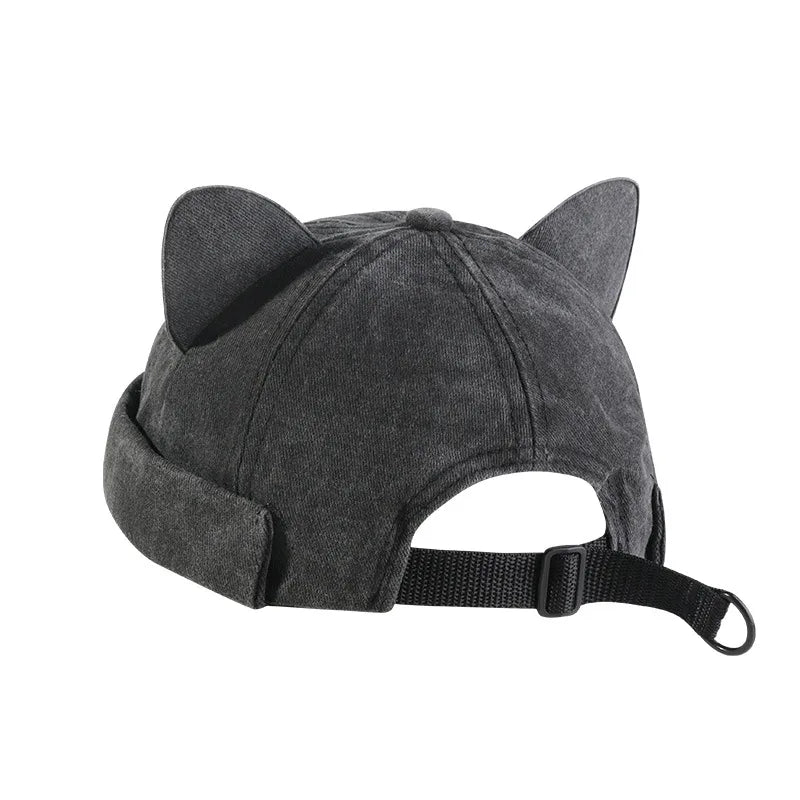 2026 New Spring Summer Cotton Solid Color Docker Cap