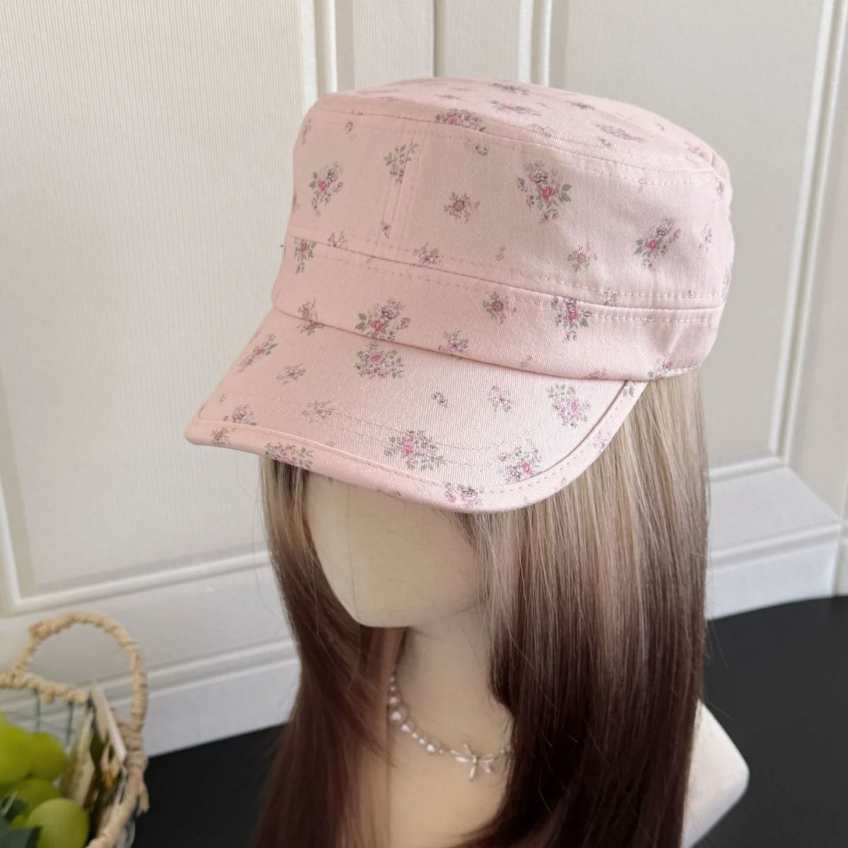 Summer Breathable Floral Equestrian Hat