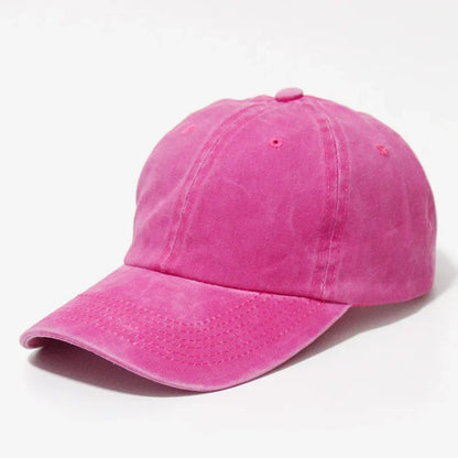 Baseball Cap Washed Daddy Hat Outdoor Cap Sand Washed Old Cowboy Hat Soft Top Sun Hat Embroidery