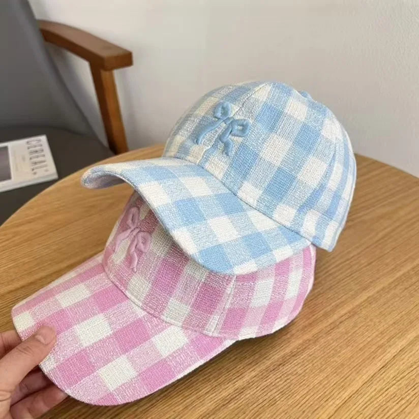 Women's Baseball Cap With 3D Bow Embroidery