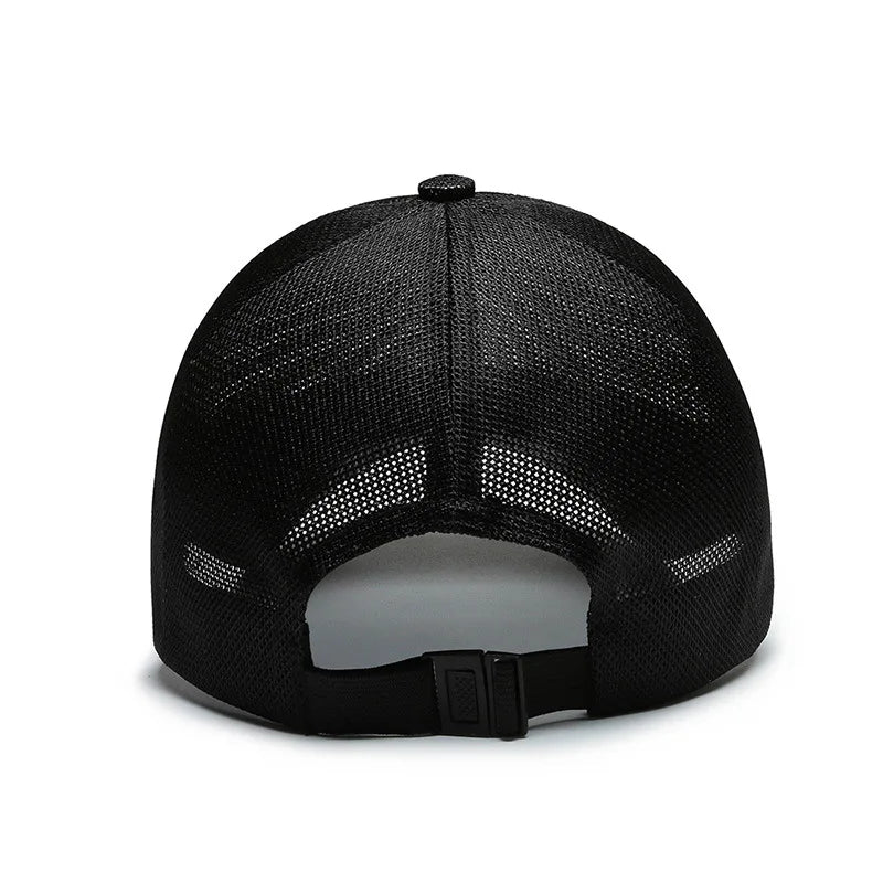 Mesh Baseball Cap Men Women Breathable Dad Hat Bone Outdoor Camo Hip Hop Caps