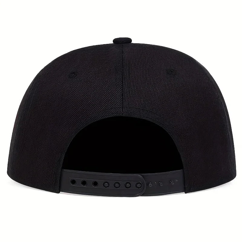 Unisex Flame Embroidery Hip-hop Hats Spring Autumn