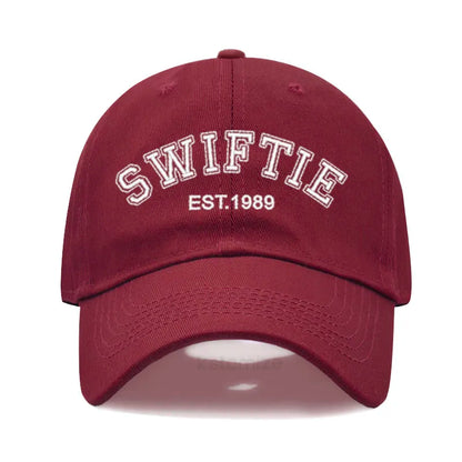 1989 Embroidery Baseball Cap for Men Women Unisex Washed Cotton