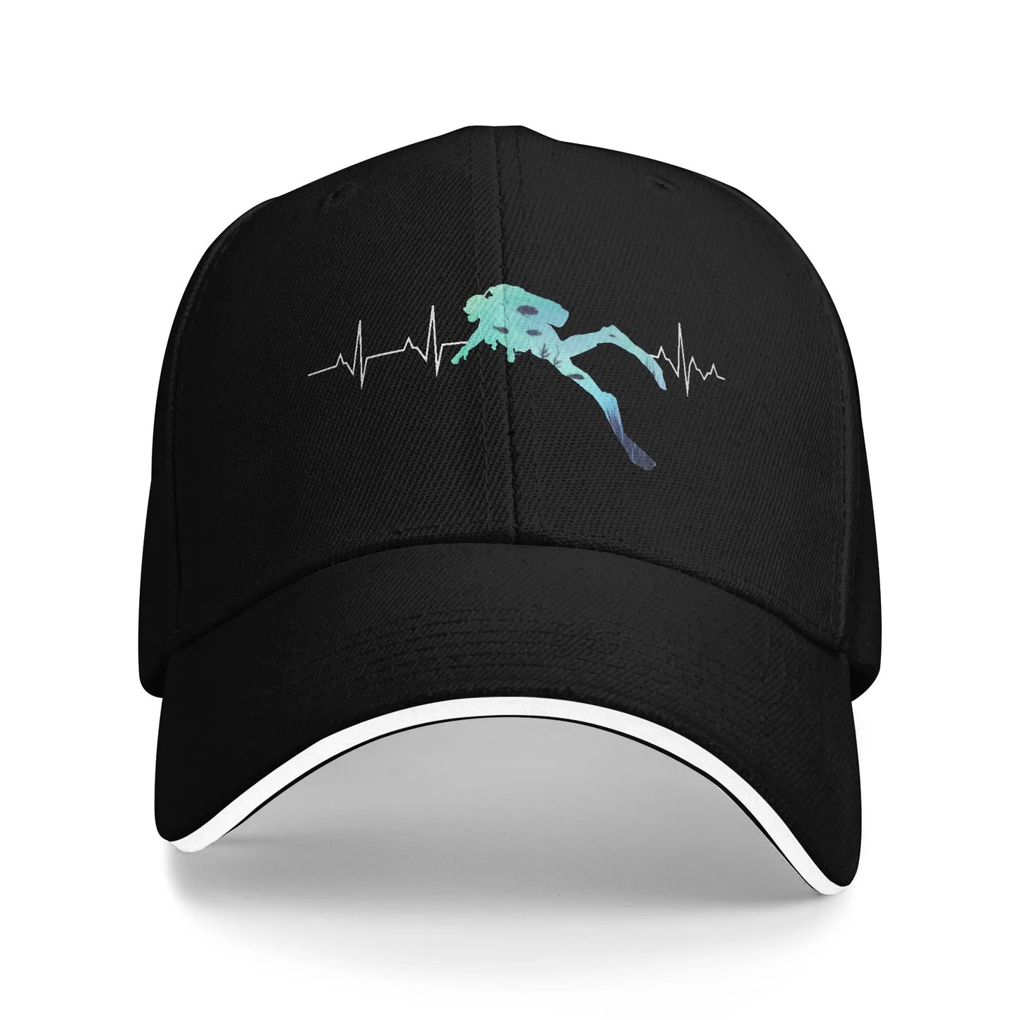 Custom Punk Unisex Rescue Diver Baseball Cap
