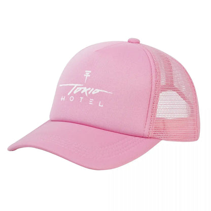 Unisex Tokio Hotel Pop Music Hats Outdoor Mesh Baseball Cap