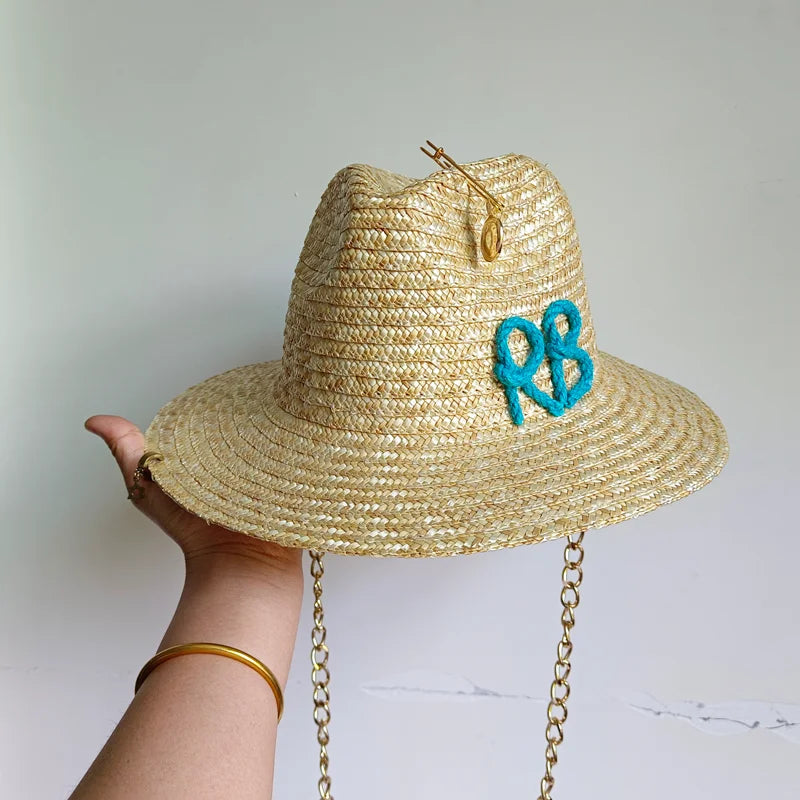 Summer Straw Hat French Elegant Seaside Travel Sun Hat