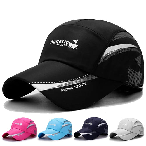 Unisex Aquatic Sport Boat Embroidery Baseball Caps Outdoor Adjustable Casual Hats Sports Cap