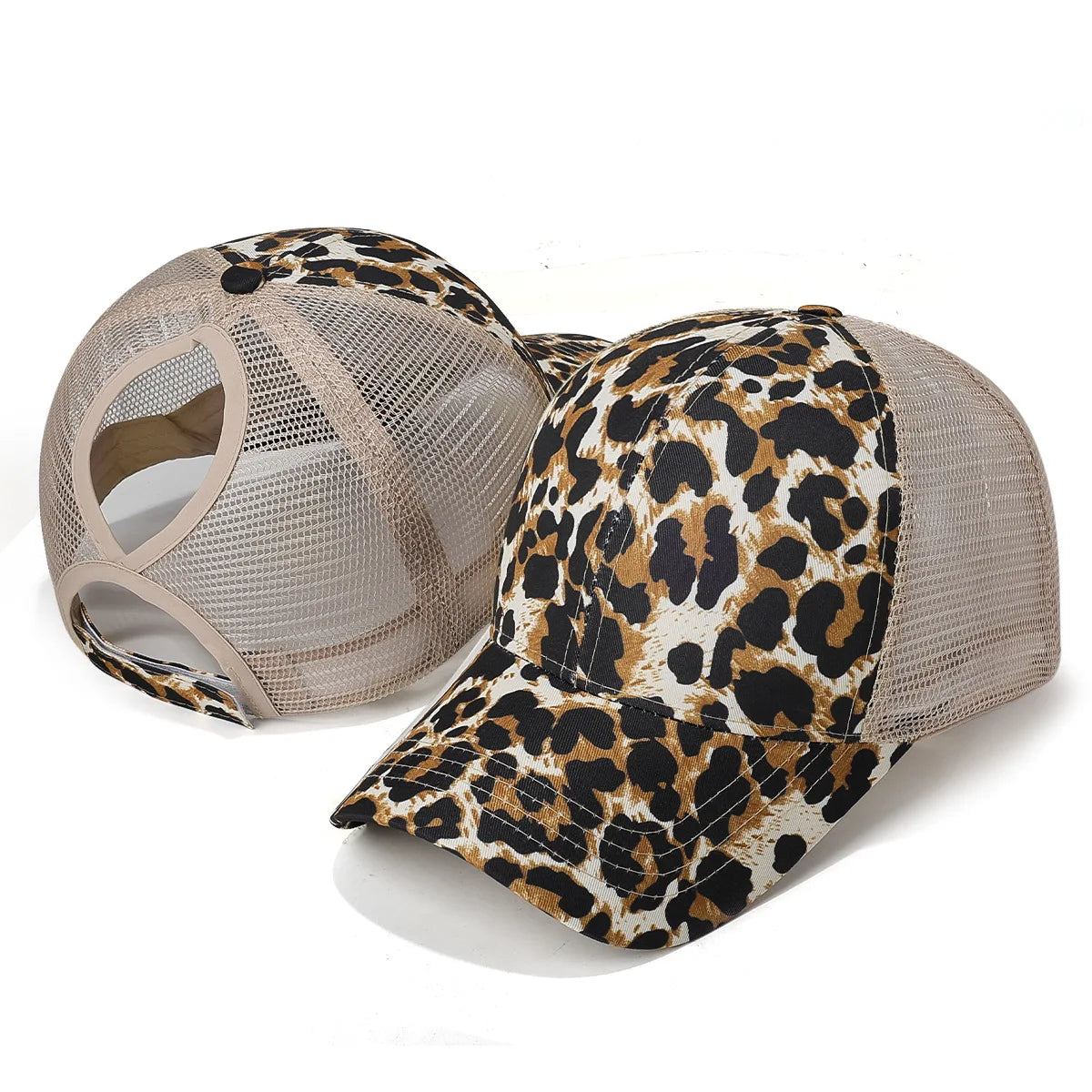 Fashion Leopard Print Baseball Cap Women's