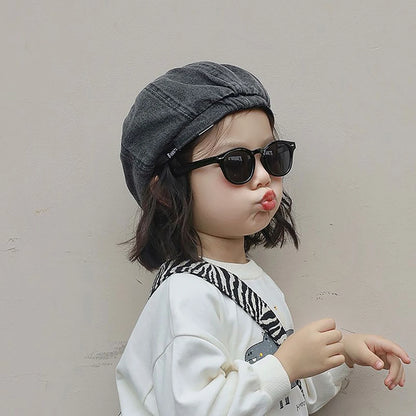 Fashion Retro Baby Beret Hat Spring Autumn