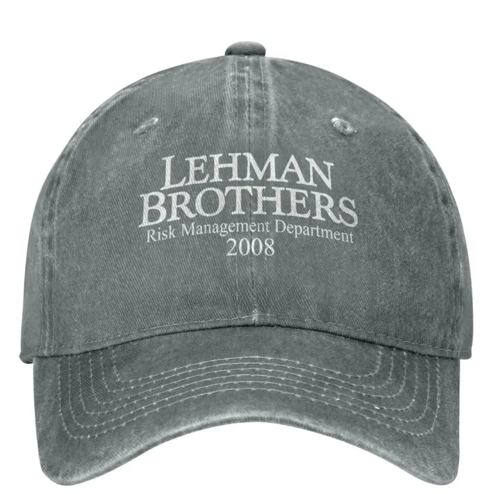 Lehman Brothers Risk Management 2008 Baseball Cap