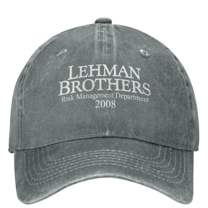 Lehman Brothers Risk Management 2008 Baseball Cap