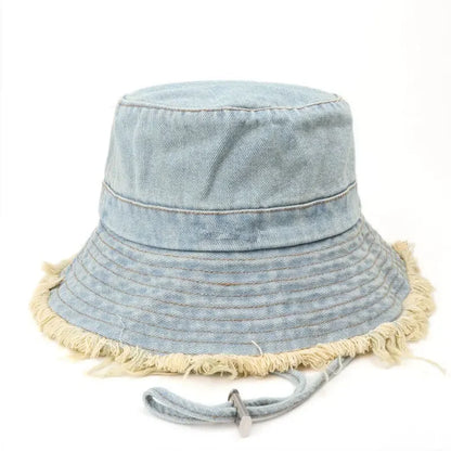 Cotton Print Bucket Hat Fisherman Hat