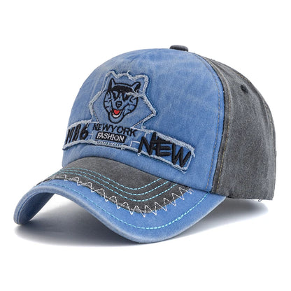 Unisex Washed Cotton Baseball Cap