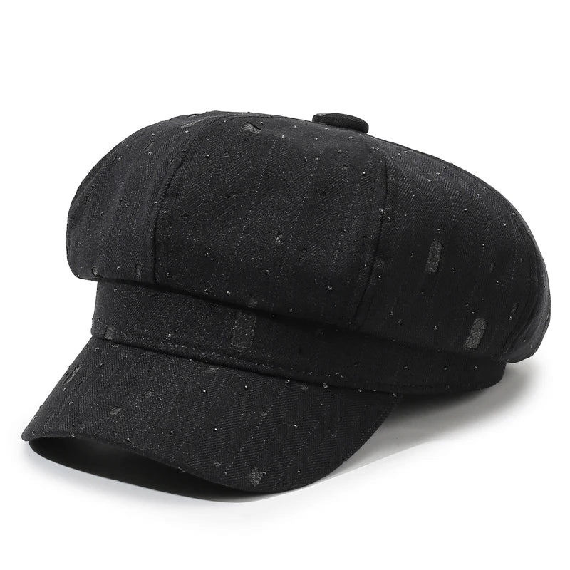 Women's Octagonal Beret For Spring And Autumn