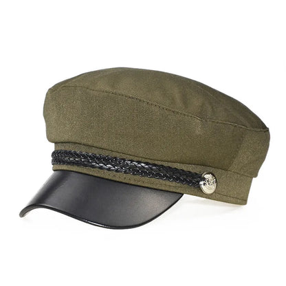 10 Colors Women Girls Caps Newsboy Hat Visor
