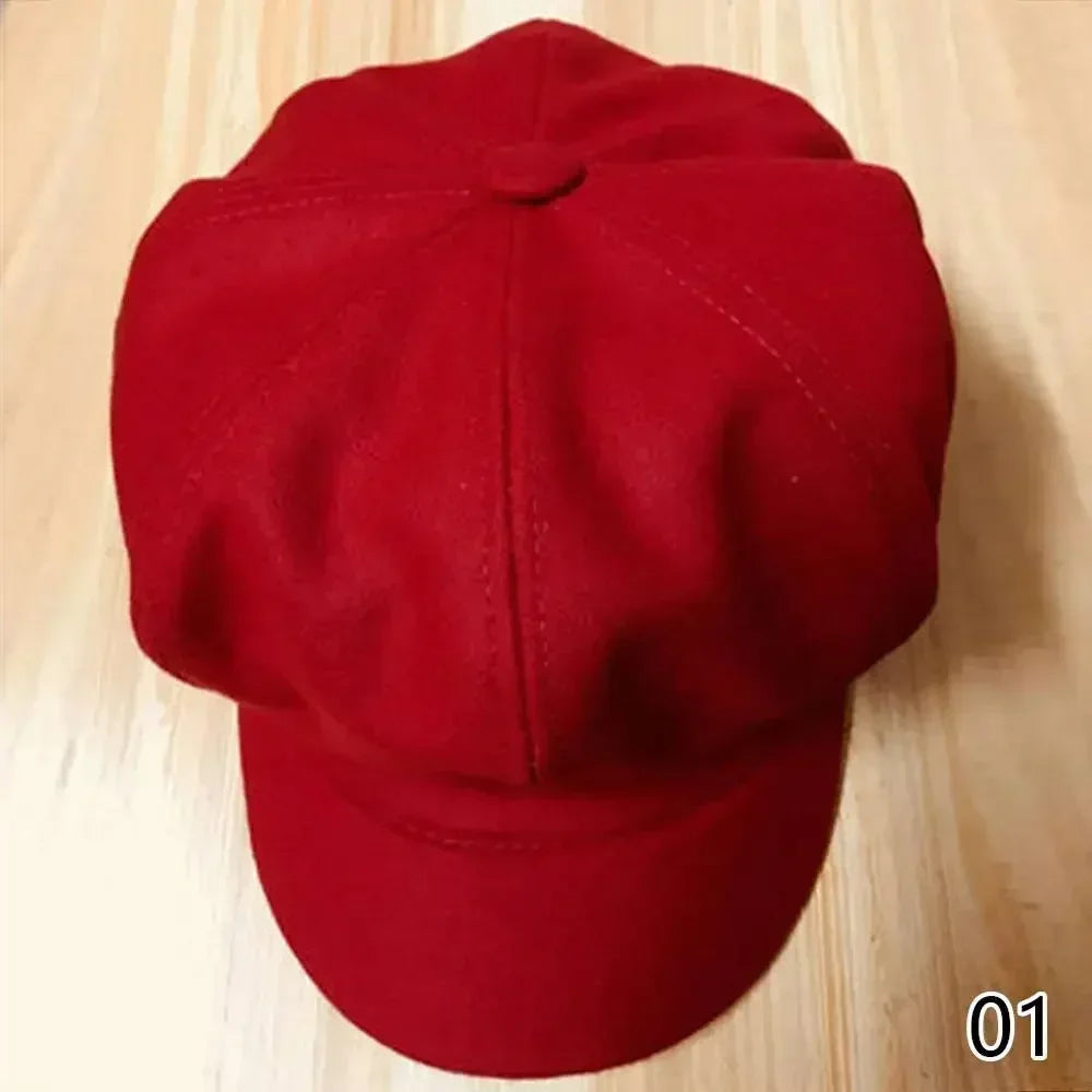 Retro Newsboy Caps Winter Women Gatsby Cap