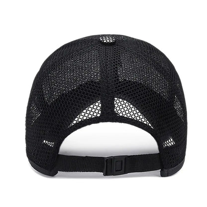 Unisex Cotton Outdoor Space Sun Hat Baseball Cap Snapback Hats Mesh