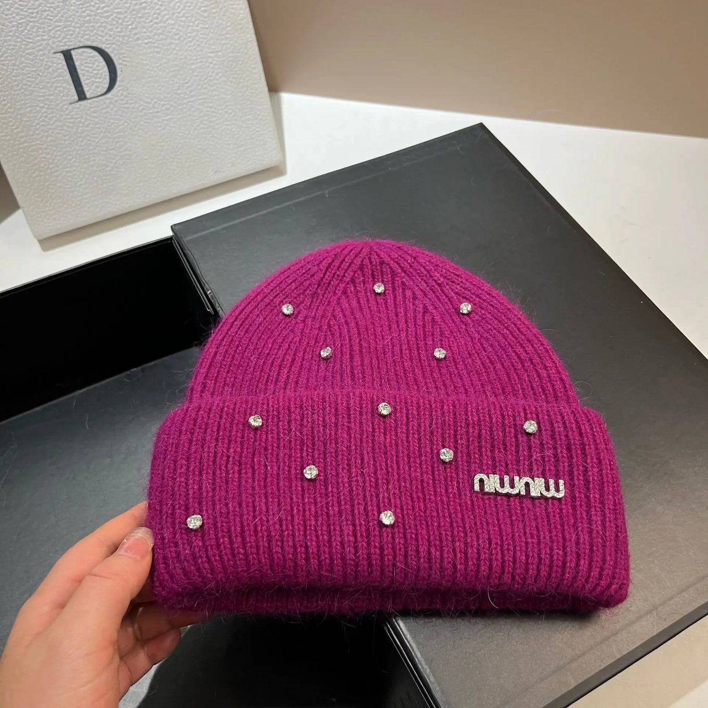 Knitted Hat For Winter Cold Warmth Ear Protection Hat For Women