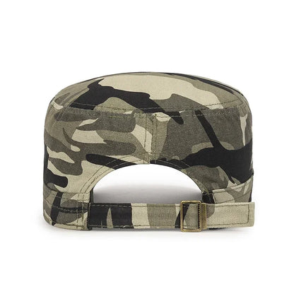 New Spring And Autumn Seasons Outdoor Camouflage Sports Flat Cap
