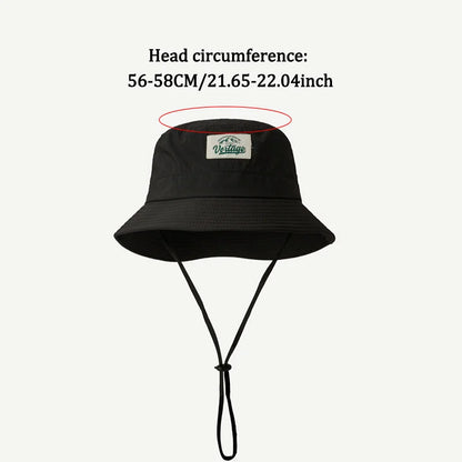 Unisex Sun Hats Outdoor Wide Brim Summer Bucket Hat Travel Hiking Fishing Jungle