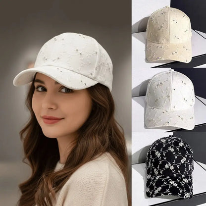 Trendy Little Flower Ladies Sun Hat