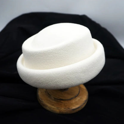 Japanese Retro White Black Brown Camel Wool Beret Women's Autumn And Winter