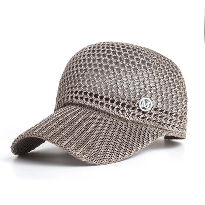 Unisex Hollow-Out Design Mesh Baseball Cap