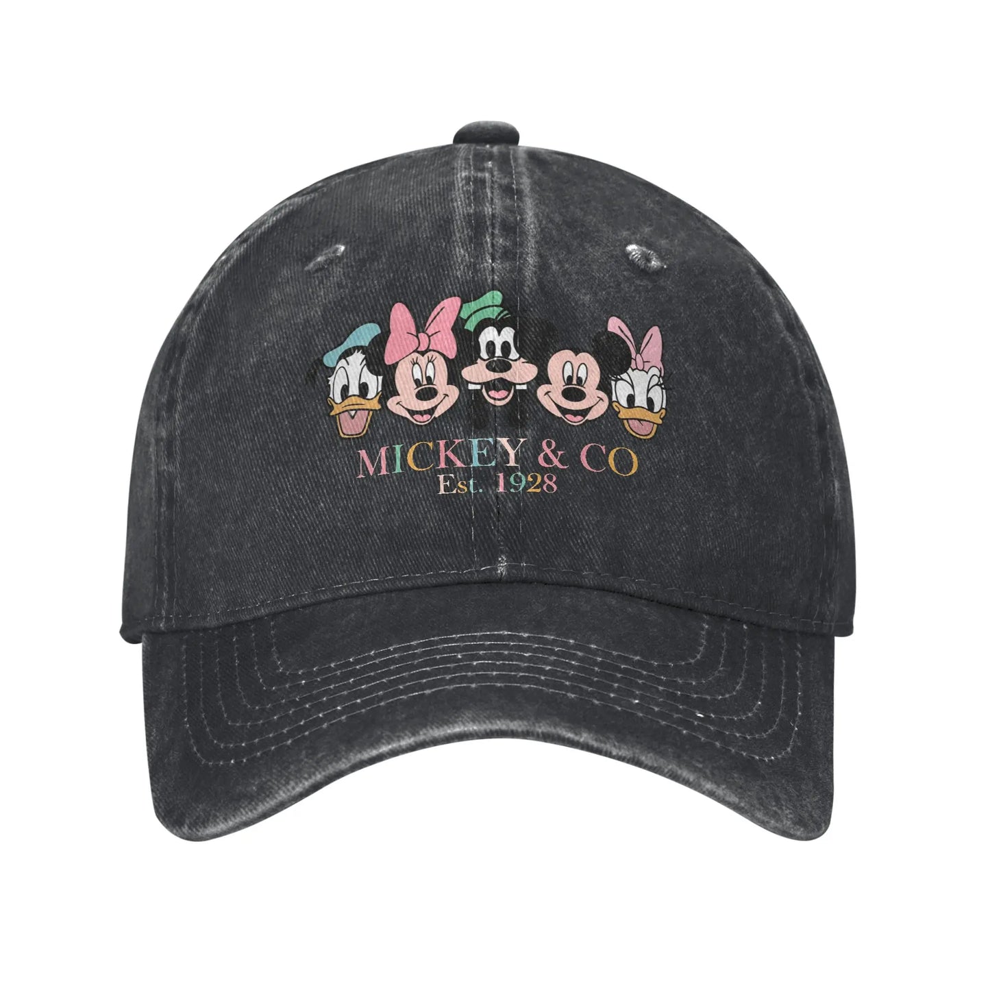 Mickey Friends 1928 Face Casual Baseball Cap