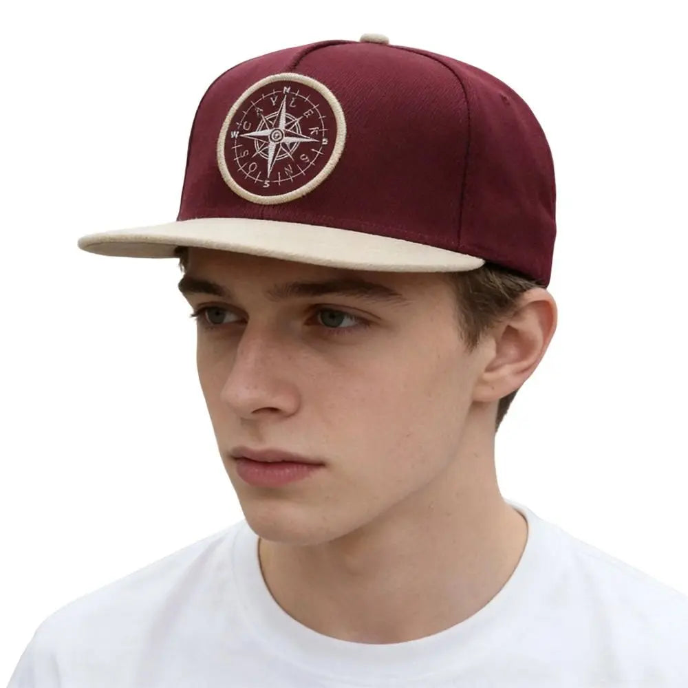 Casual Embroidery Baseball Cap Cool American Street Sun Hat