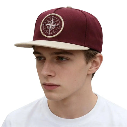 Casual Embroidery Baseball Cap Cool American Street Sun Hat