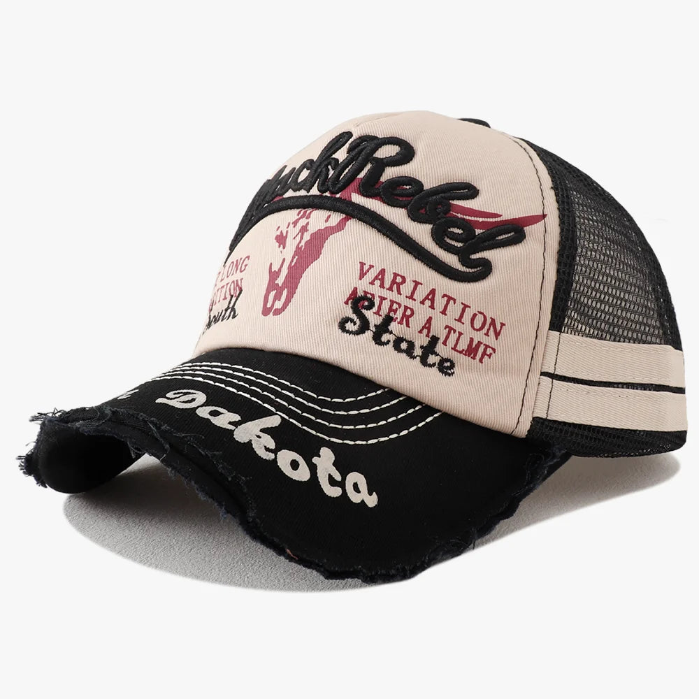 Summer Mesh Baseball Cap Women Men