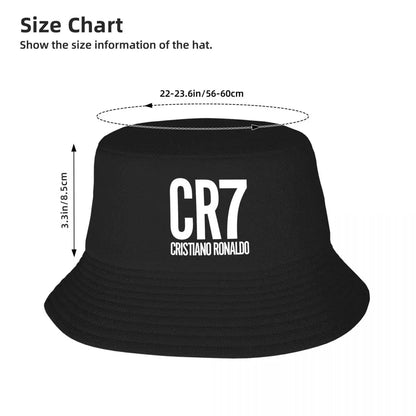 Cristiano Ronnaaldo Cr7 Bucket Hats Panama For Man Woman
