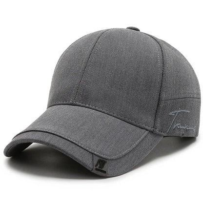High Quality Solid Baseball Caps For Men Outdoor Cotton Cap