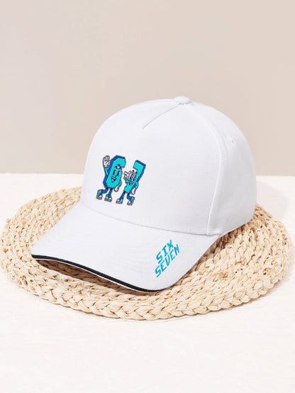 1 Piece of 67-Pixel Cartoon Patterned Cool Baseball Cap