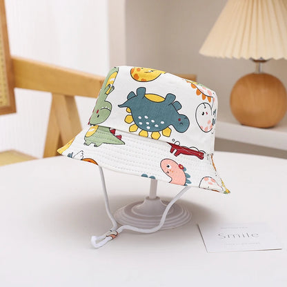 New Children Bucket Hats Panama Summer Baby Sun Hat