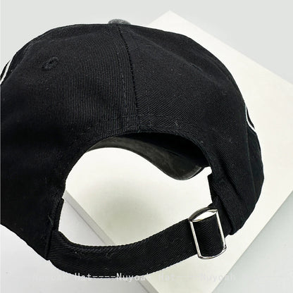New Men Women American Street Embroidered Flame Baseball Hats